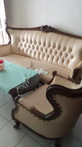 Sofa princess kayu jati