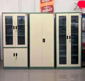 EXTRA DISKON! Lemari arsip bahan full besi (ada 3 pilihan model)