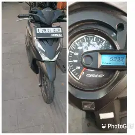 Beat Duluxe th 2025 seperti baru km 500 pjk baru 04-2026