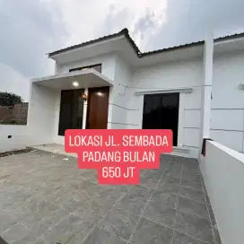 RUMAH PROMI 6 X 20 LOKASI PADANG BULAN