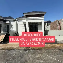 PROMO RUMAH 440 JT UK. 7,7 X 14 LOKASI JOHOR
