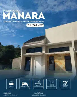 Rumah komersil harga subsidi, cicilan 2 jutaan flat sampai lunas