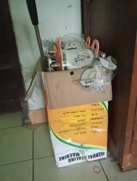 Mesin cup Sealer bagus oren