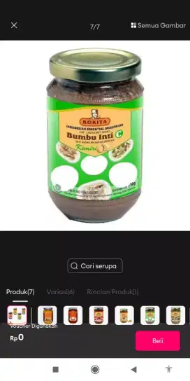 Bumbu inti Kokita untuk masakan berkuah,soup,soto dll, Agar lbh Lezat