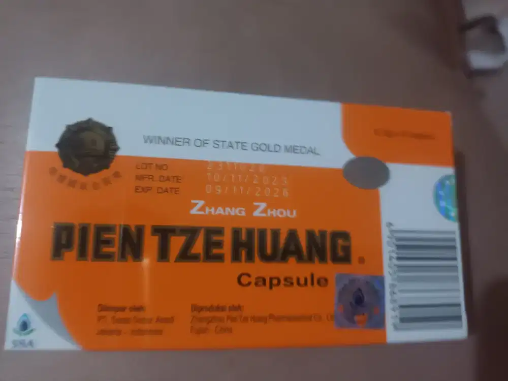 Pien Tze Huang Capsule ORIGINAL ( Pia Hong)