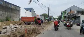 Tanah 255m Jaln Adi Sumarmo Colomadu dekat kota solo