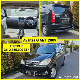 AVANZA G M/T 2009 Istimewa Skl 1 Tangan siap pakai, bisa DP 19 Jt