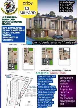 RUMAH SIAP BANGUN EKSLUSIF DAMAA CLUSTER