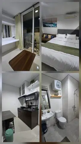 Disewakan Tipe Studio – Apartemen Borneo Bay Balikpapan – Fully Furnis