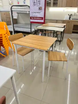 set meja makan minimalis