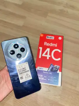 REDMI 14C 6/128 BARU 2bulanan LIKE NEW