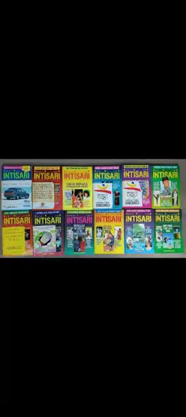 Dijual borong 262 buah Intisari 1991-2012