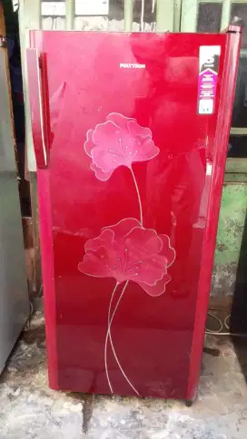 Kulkas 1 pintu polytron kembang GRATIS ANTAR
