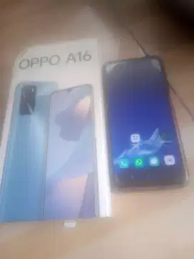 Jual hp oppoA16 normal mulus sprt baru