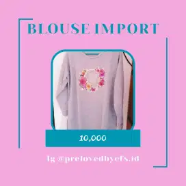 Preloved Blouse Import