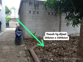 Di Jual Tanah 30 m² di Tanjung Barat Jakarta Selatan