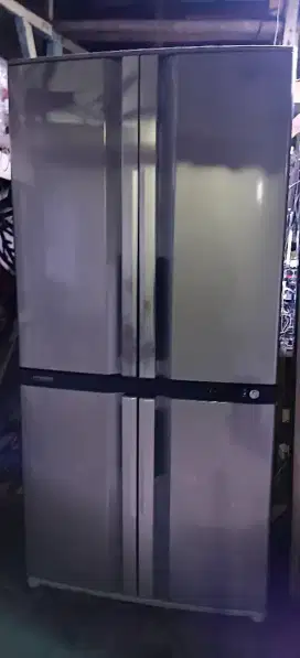 Kulkas Mewah Side By Side Sharp Hybrid 4 Pintu