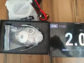 Biled JTZ 2.0 + kebel relay + Shroud warna putih