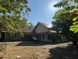 Dijual tanah luas + bangunan rumah nyaman