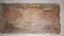 Jual uang kertas lama 1959 di Sby