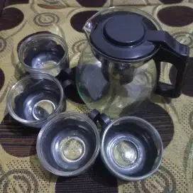 Teapot saringan hitam murah
