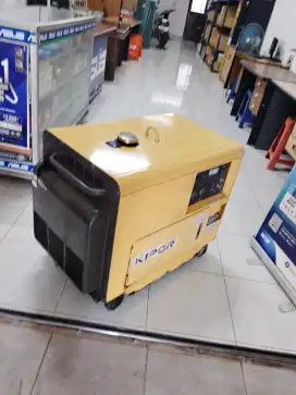 Tampung AC genset rusak