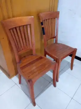 Kursi kayu 4 pcs
