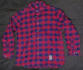 Baju Flanel TOPVALU orisinal size XL