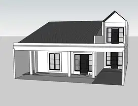 Rumah murah, full renov trima sprt baru di inkopol, bintara