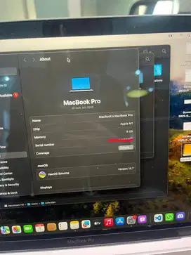 Laptop Macbook Pro M1 8256 GB