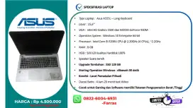 Laptop Asus A555L