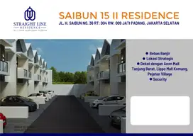 Dijual rumah di SAIBUN 15 II RESIDENCE, JATI PADANG JAKARTA SELATAN