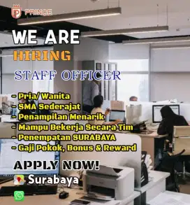 Lowongan dibuka!!