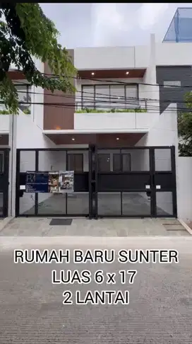 JUAL CEPAT! Rumah Brand New Minimalis Siap Huni di Sunter STS