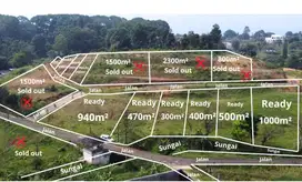 Jual tanah pribadi di area wisata cisarua puncak bogor