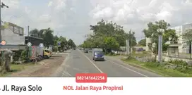 JUAL Tanah+Bangunan, Jl Raya propinsi, Jiwan MADIUN Propective