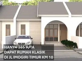 Rumah Dijual dekat Kampus UAD di Trimulyo Jetis Proses Bangun