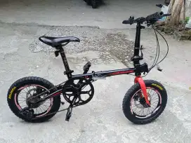 Speda lipat  merek Pacific   flux  3.0