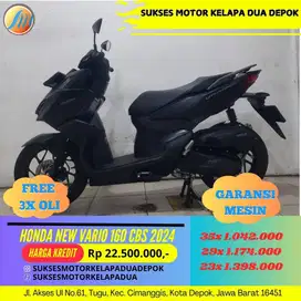 HONDA NEW VARIO 160 CBS 2024 CASH/KREDIT DP MURAH UNIT ISTIMEWA