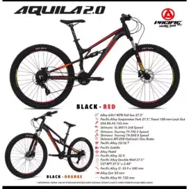 Di jual sepeda Pacific aquila 2.0