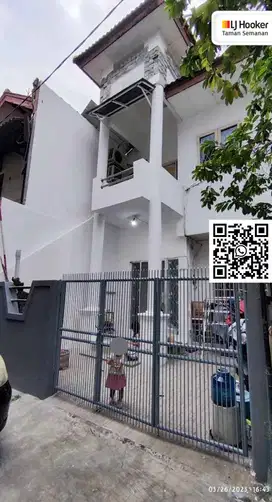 Disewa Rumah Tomang 2.5 Lantai – Dekat UNTAR, Mall, Halte Busway