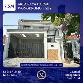 PUSAT KOTA! JUAL RUMAH AREA RAYA DARMO DKT RKZ MAYJEND SUNGKONO SHM