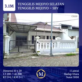 JUAL RUMAH TENGGILIS MEJOYO SELATAN SURABAYA 1 LANTAI DKT UBAYA SHM