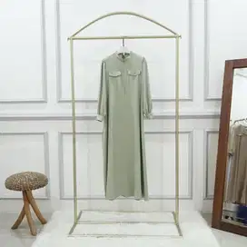 SALE Gamis Arniz size M warna sage green