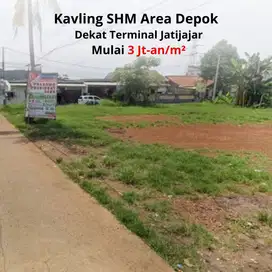 3,2 Jt-an Tanah Kavling SHM Area Cilangkap, Dekat Terminal Jatijajar