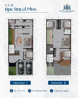 Dijual Komplek Baru Daerah Medan Selayang Komplek Royale Residence
