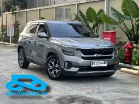 Kia Seltos EX plus 1.4 Turbo At 2020 Abu Abu