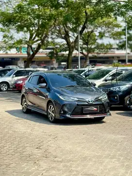 (Cash) Termurah Km 17rb Yaris S TRD facelift matic 2020 abu dp 5jt