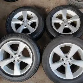 Velg OEM original Lexus ring 18 pcd 5x114,3 ban 235/60 R18 4pcs