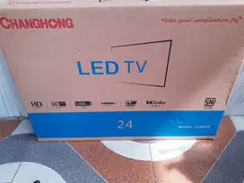 TV LED CHANGHONG 24IN DIGITAL TV KONDISI NORMAL SEGEL